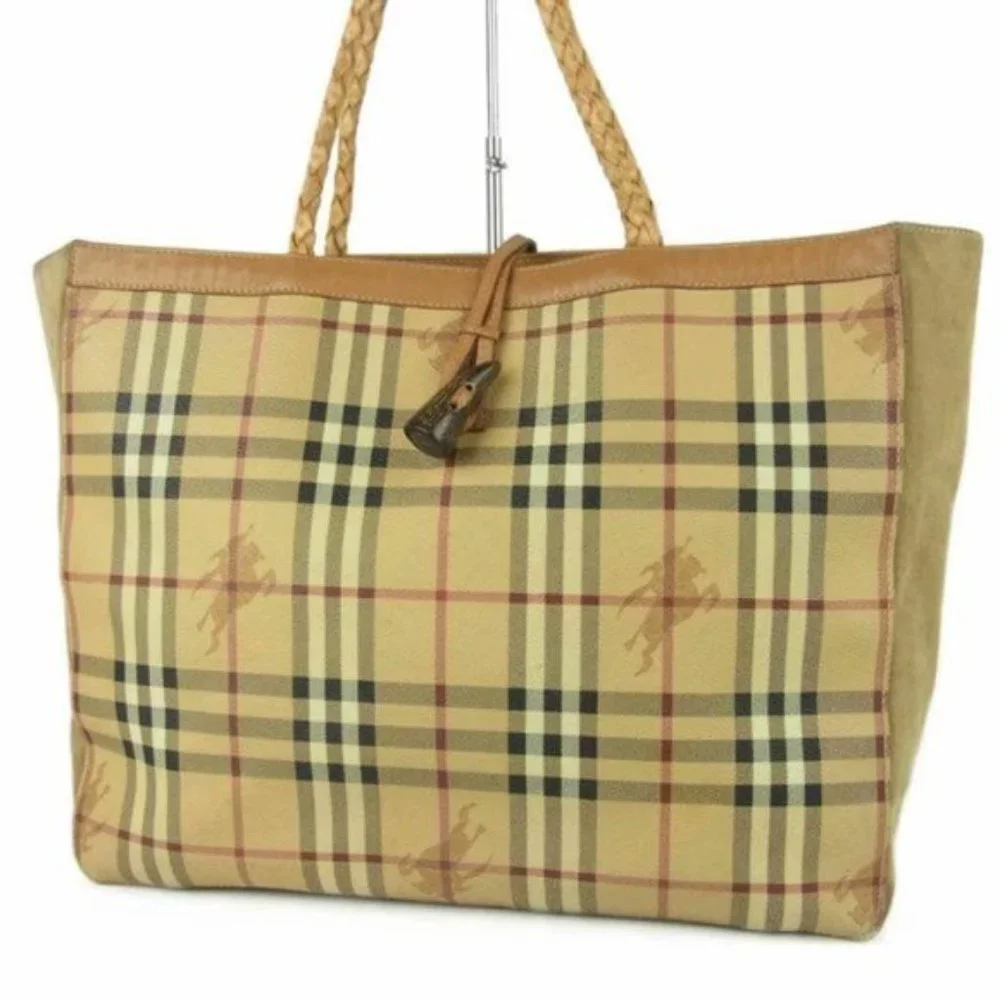 AUTHENTIC BURBERRY LONDON Nova Check Plaid Braid - Picture 4 of 13
